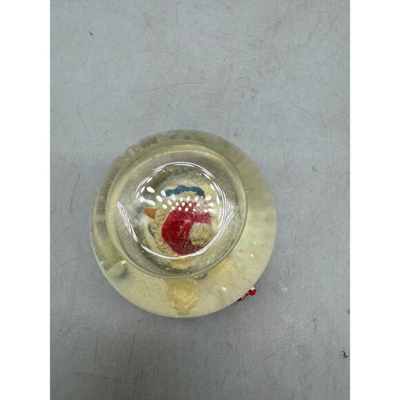 K's Collection Snowman Christmas Snow Globe With Red Bow & Wreath Base READ - Picture 5 of 6